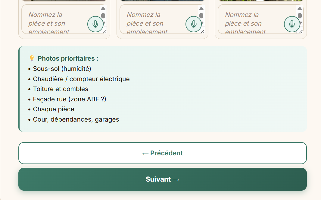 Photos prioritaires